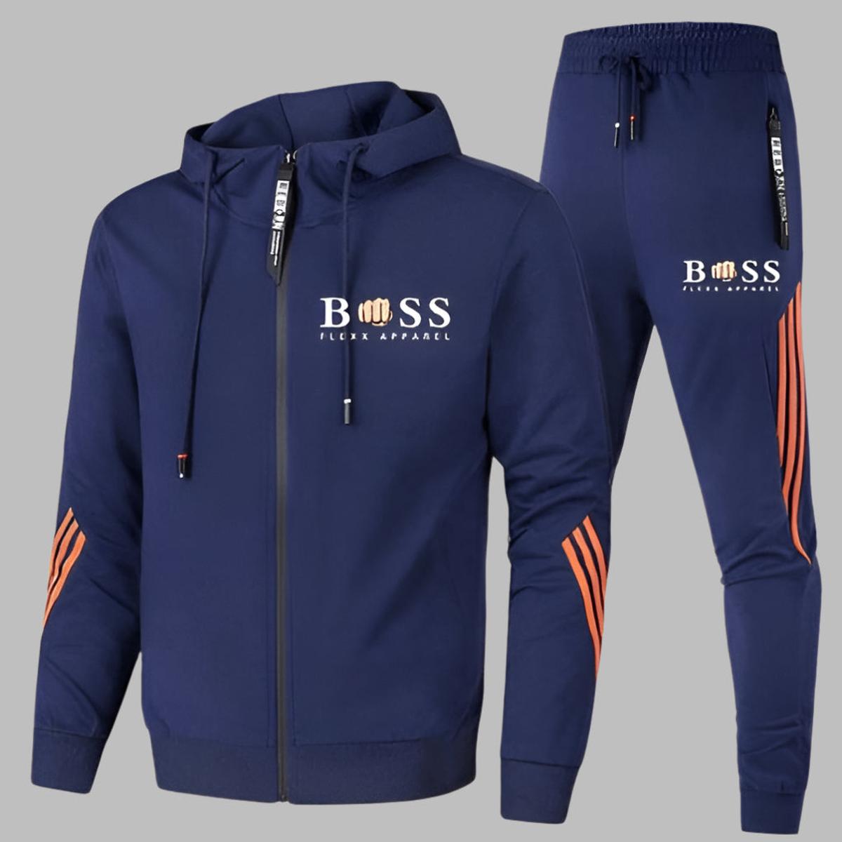Ademend Trainingsset Voor Heren Met Vest En Broek - Harlett