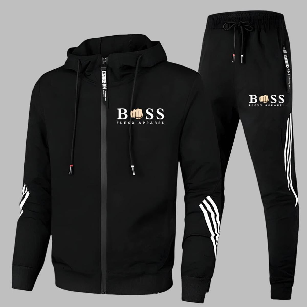 Ademend Trainingsset Voor Heren Met Vest En Broek - Harlett
