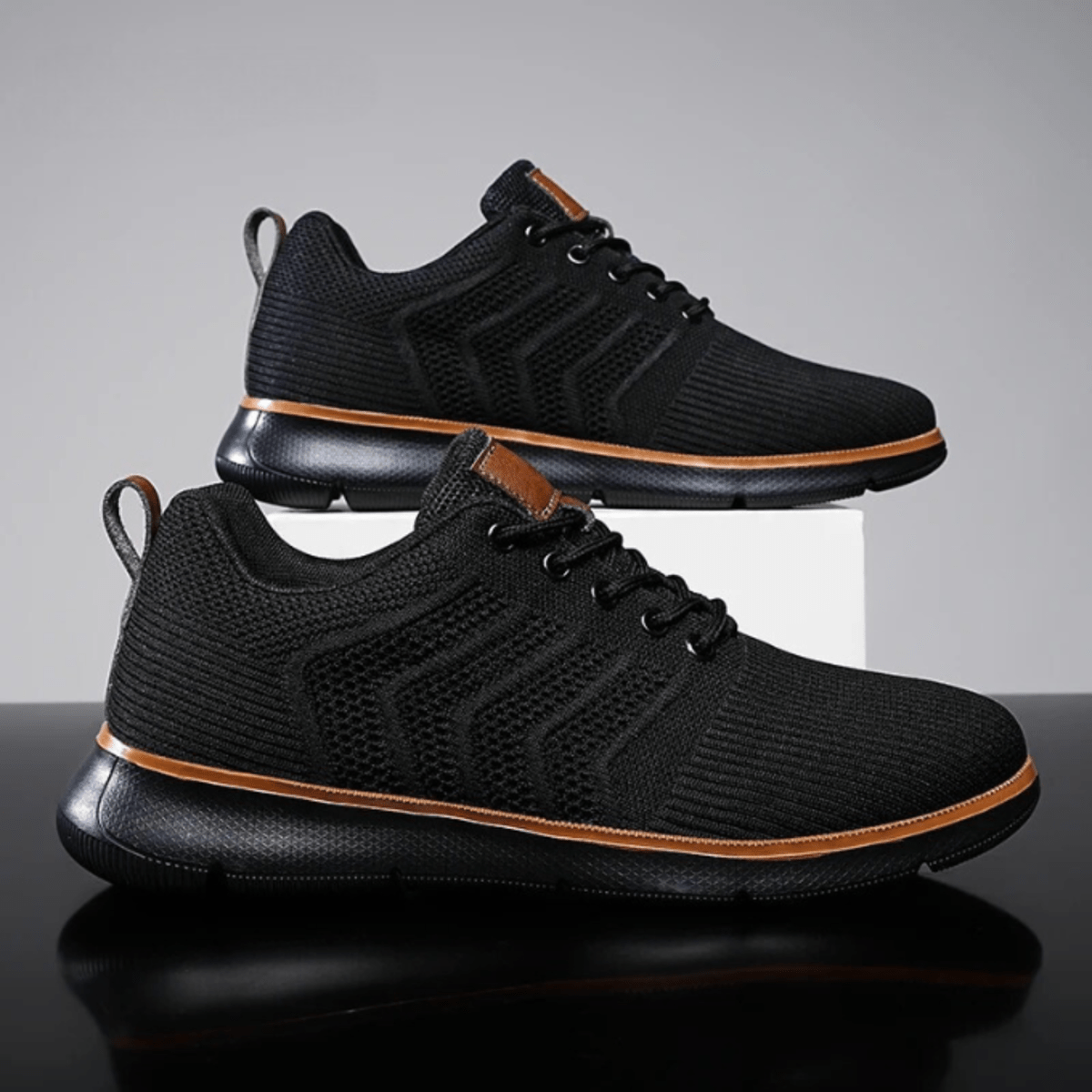 Ademende Mesh Sportschoenen Voor Heren Met Comfortabele Inlegzool - Harlett