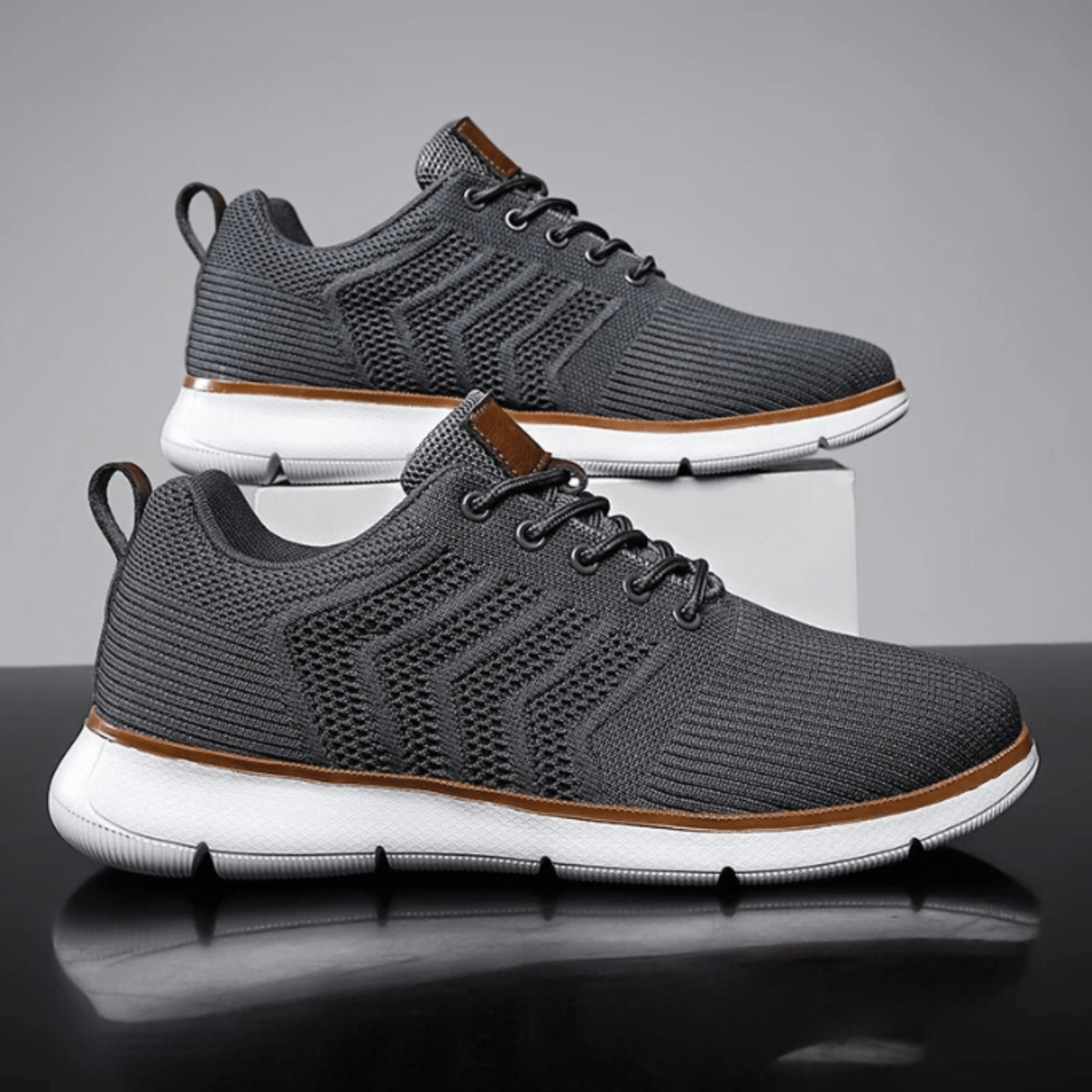 Ademende Mesh Sportschoenen Voor Heren Met Comfortabele Inlegzool - Harlett