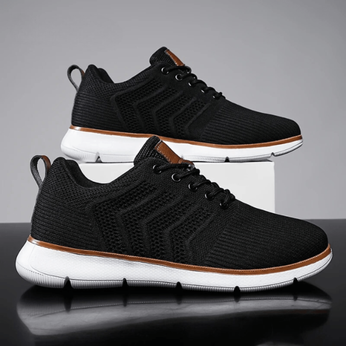 Ademende Mesh Sportschoenen Voor Heren Met Comfortabele Inlegzool - Harlett