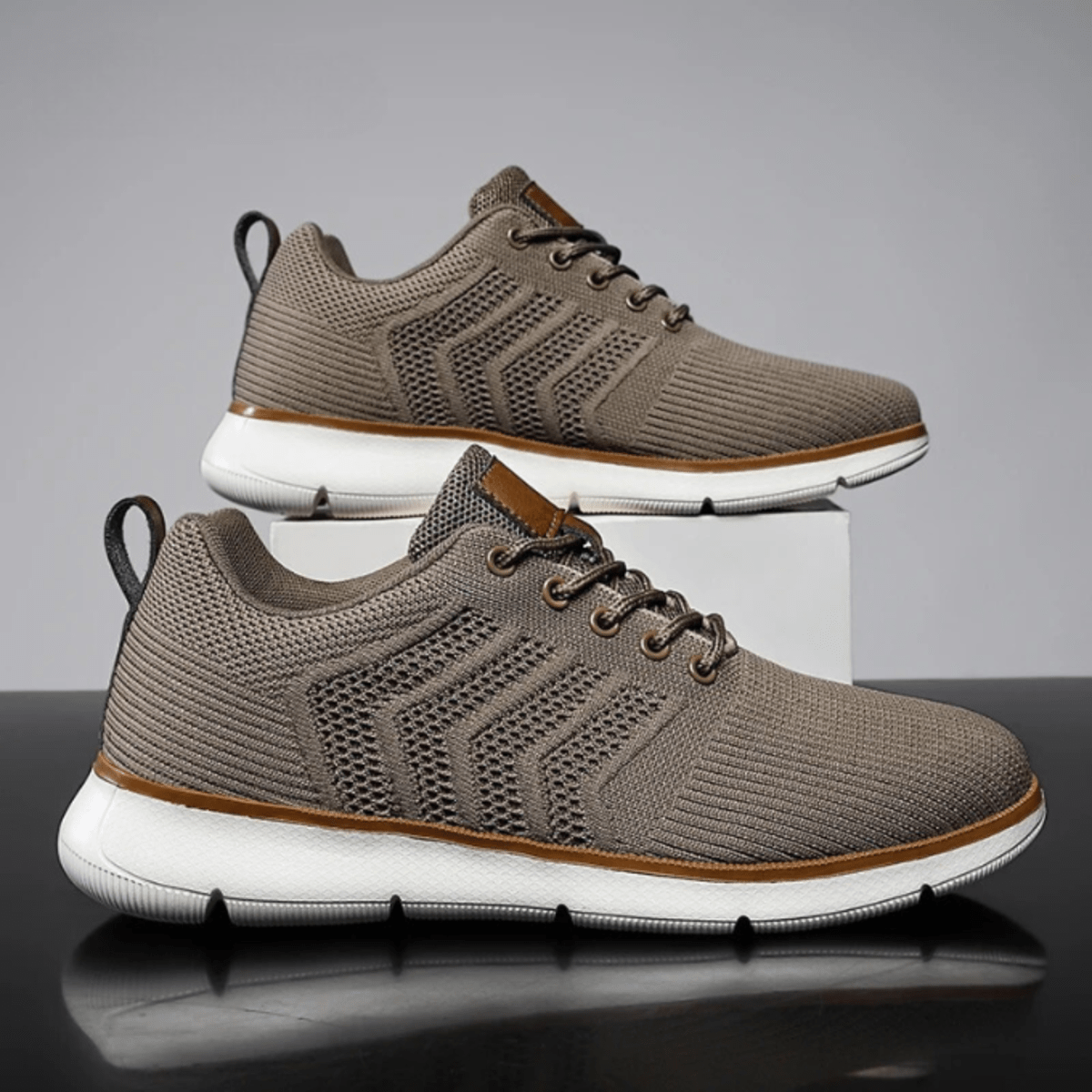 Ademende Mesh Sportschoenen Voor Heren Met Comfortabele Inlegzool - Harlett