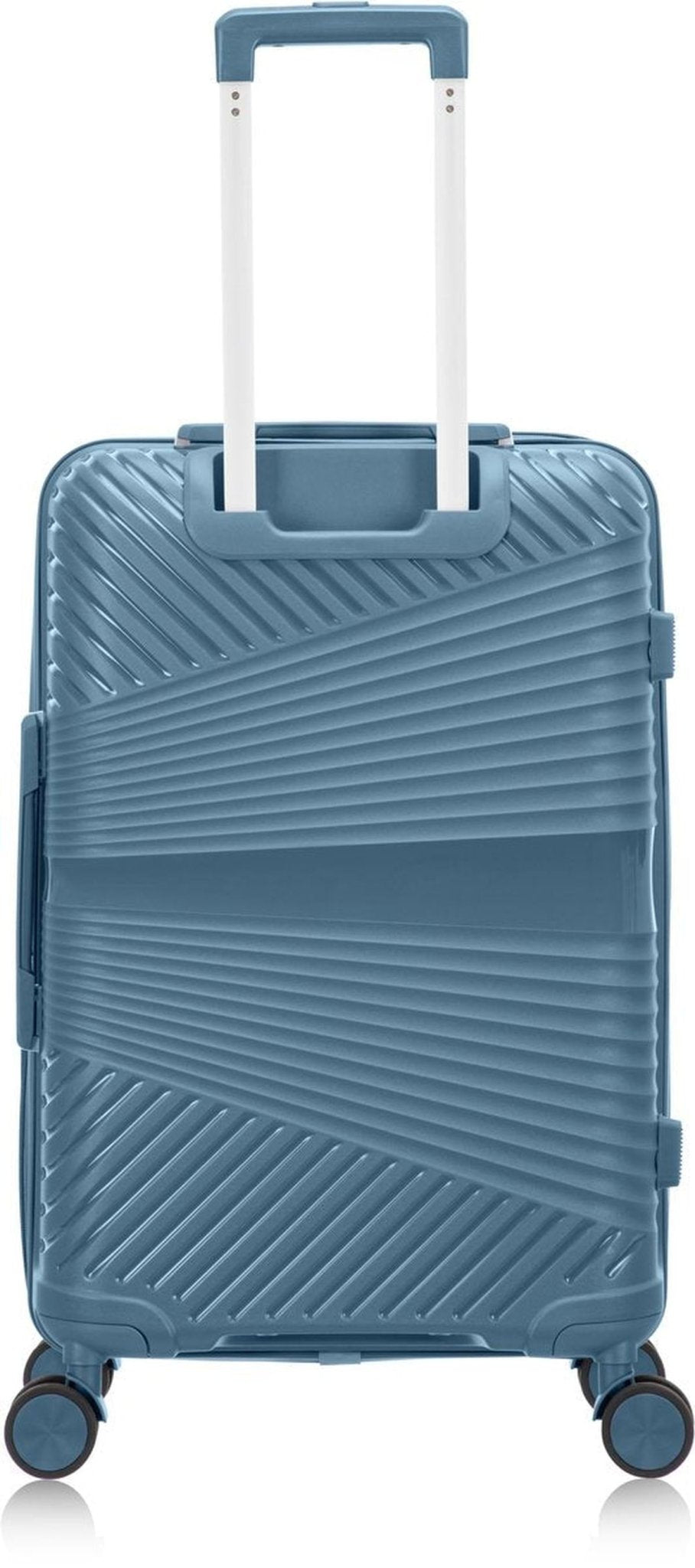 Blauwe Harde Koffer Met TSA Slot En 360° Spinner Wielen - Harlett