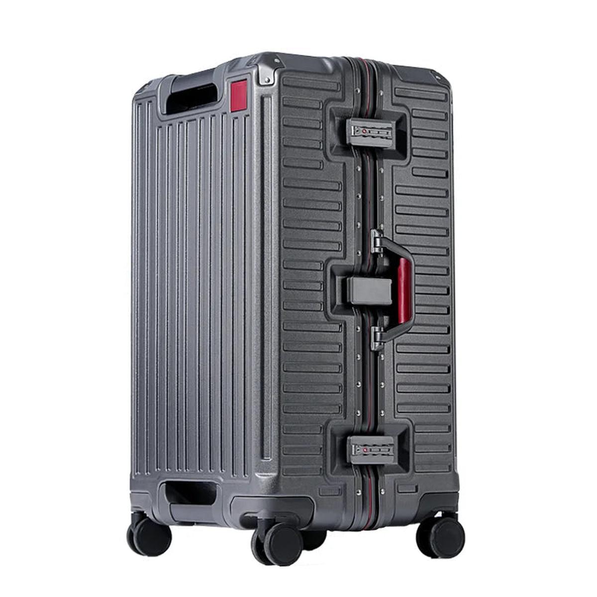 Brede Grip Polycarbonaat Harde Koffer Met Aluminium Frame En 360° Spinner Wielen - Harlett