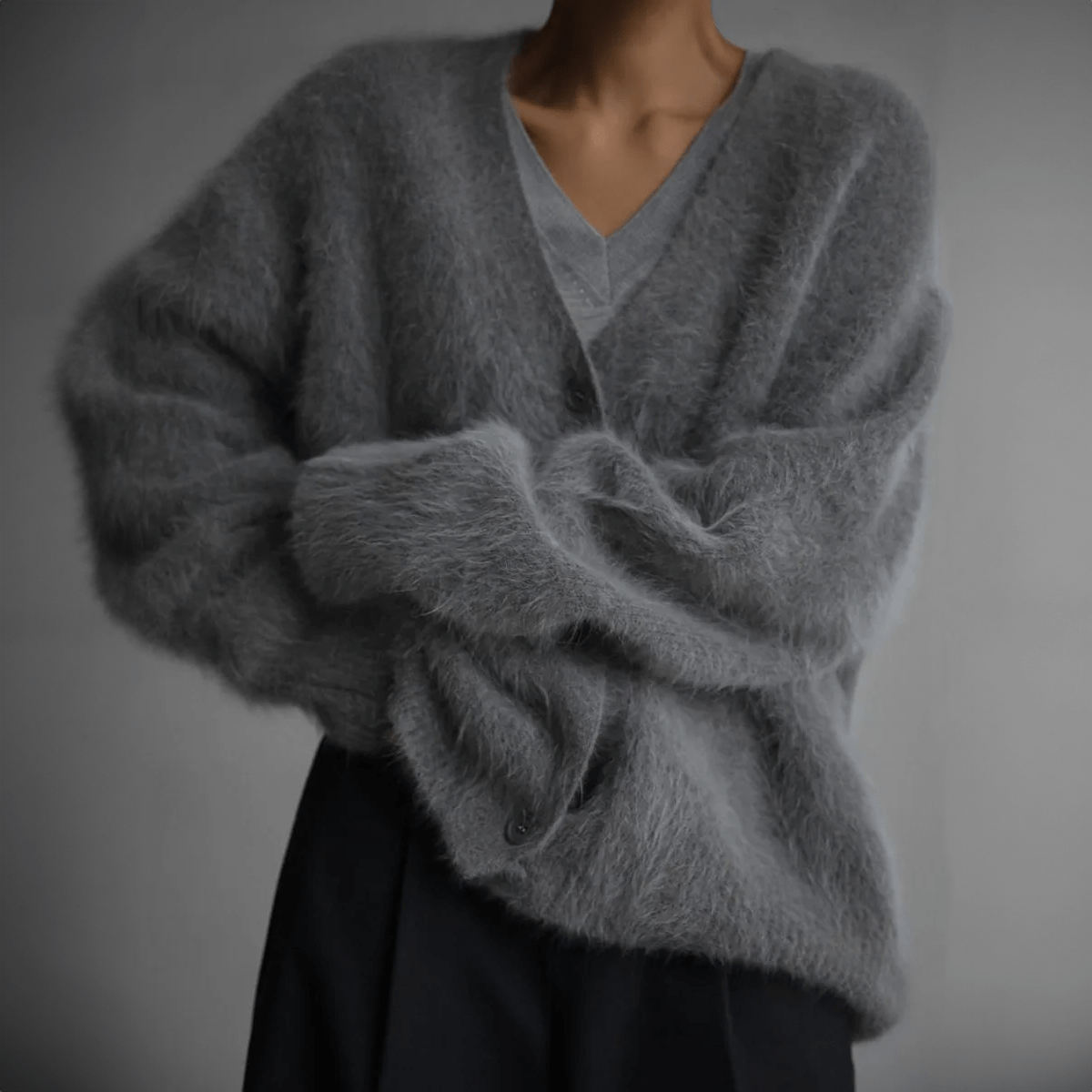 Cashmere Blend Dames Vest - Lichtgewicht Relaxed Fit Voor Comfortabele Stijl - Harlett