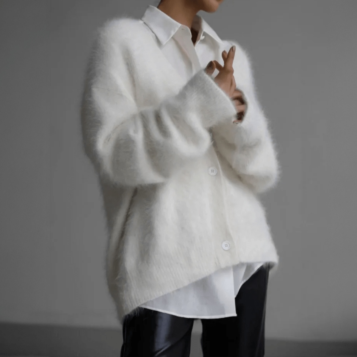 Cashmere Blend Dames Vest - Lichtgewicht Relaxed Fit Voor Comfortabele Stijl - Harlett
