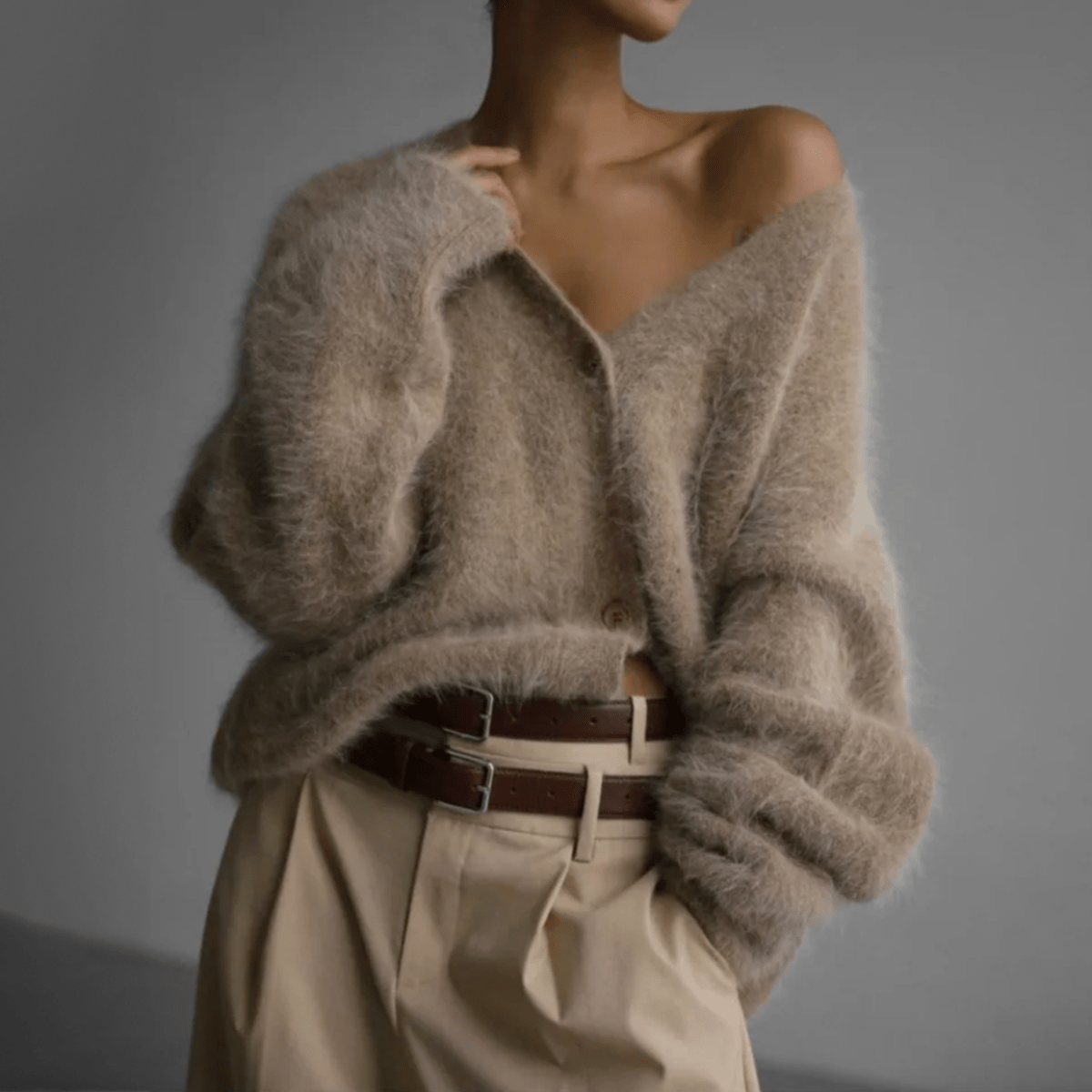 Cashmere Blend Dames Vest - Lichtgewicht Relaxed Fit Voor Comfortabele Stijl - Harlett