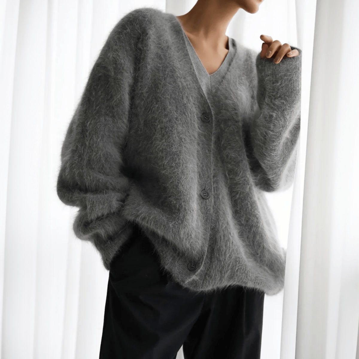 Cashmere Blend Dames Vest - Lichtgewicht Relaxed Fit Voor Comfortabele Stijl - Harlett