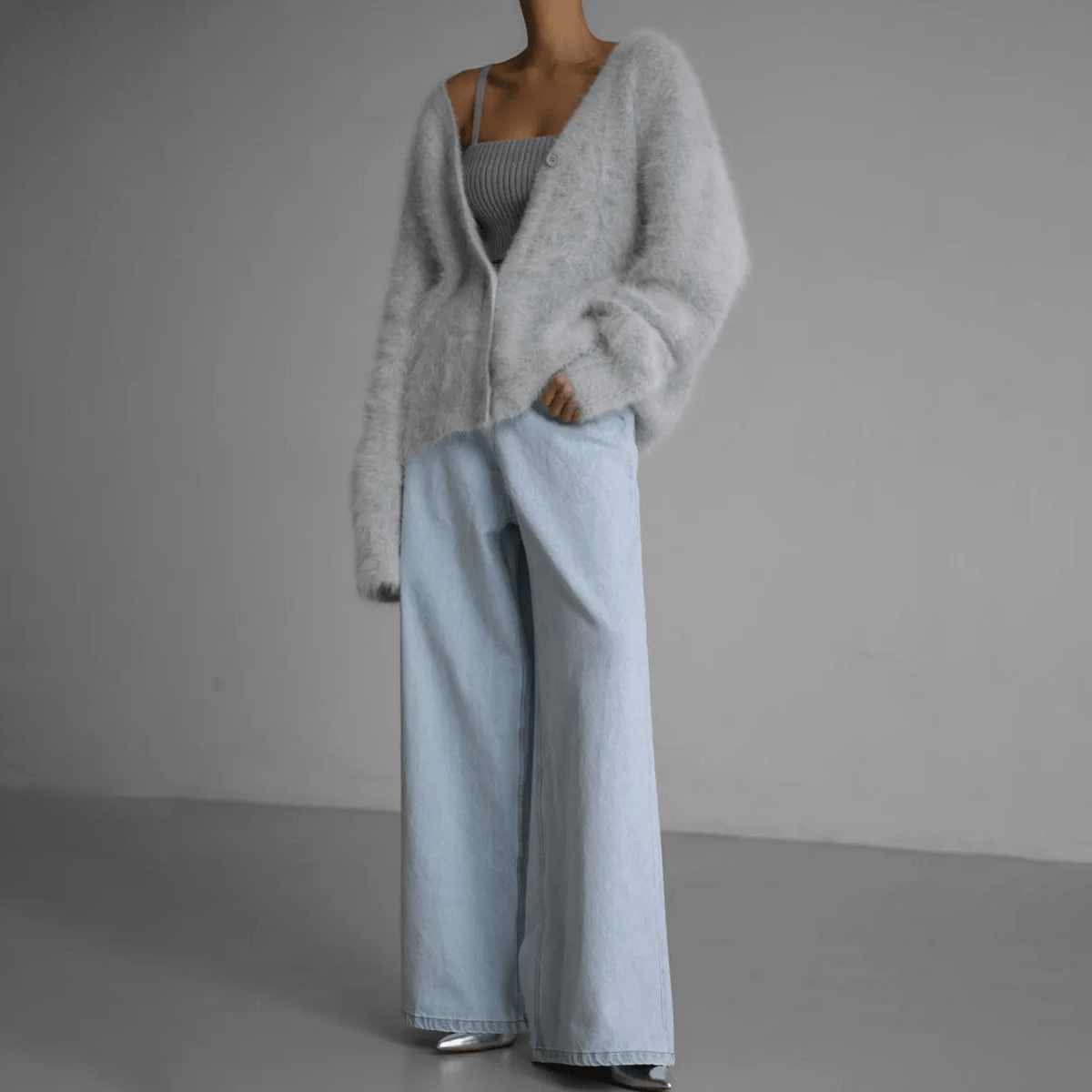 Cashmere Blend Dames Vest - Lichtgewicht Relaxed Fit Voor Comfortabele Stijl - Harlett