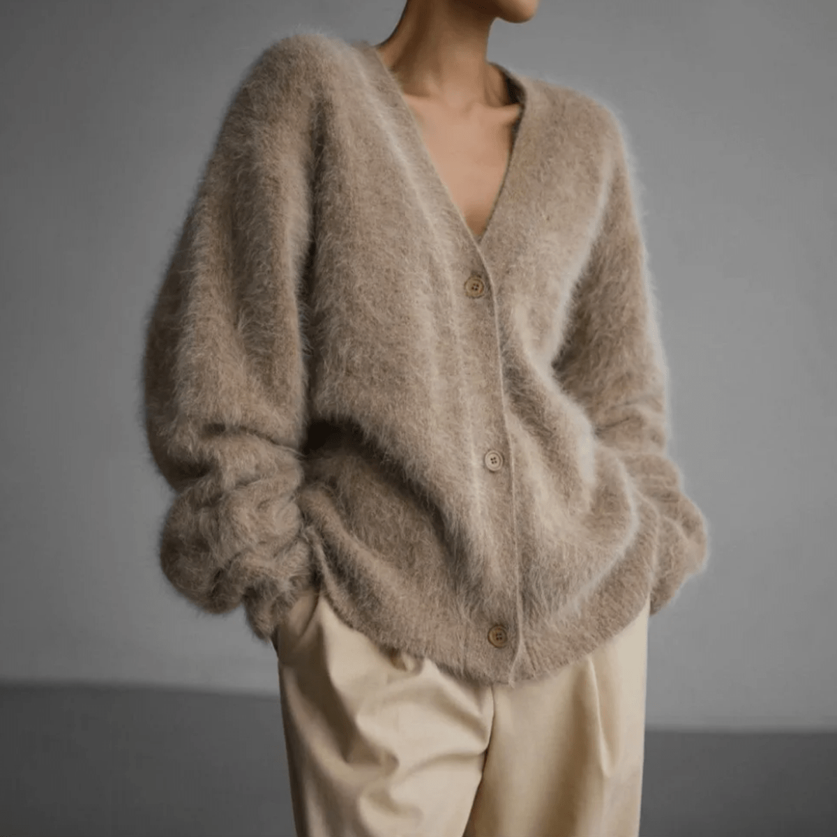 Cashmere Blend Dames Vest - Lichtgewicht Relaxed Fit Voor Comfortabele Stijl - Harlett