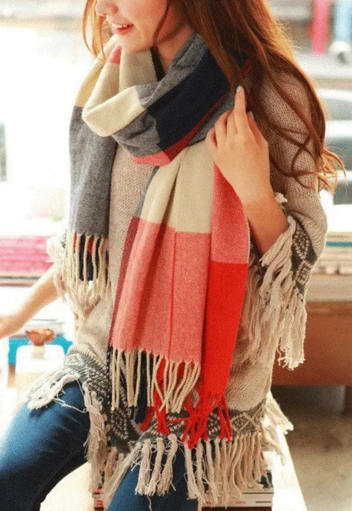 Cashmere Sjaal - Warme En Stijlvolle Winteraccessoire - Harlett