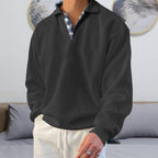 Classic Kraag Relaxed Fit Polo Shirt Met Ruitdetails - Harlett