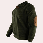 Comfortabele Heren Sweater Met Klassieke Pasvorm Van Zacht Polyestervezel - Harlett