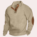 Comfortabele Heren Sweater Met Klassieke Pasvorm Van Zacht Polyestervezel - Harlett