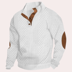 Comfortabele Heren Sweater Met Klassieke Pasvorm Van Zacht Polyestervezel - Harlett