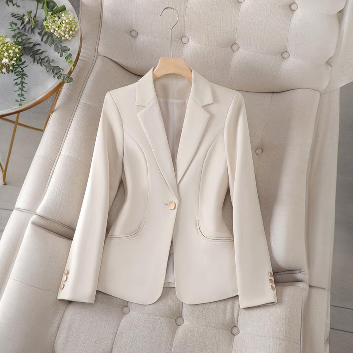 Dames Blazer met Reverskraag en Slim Fit - Harlett