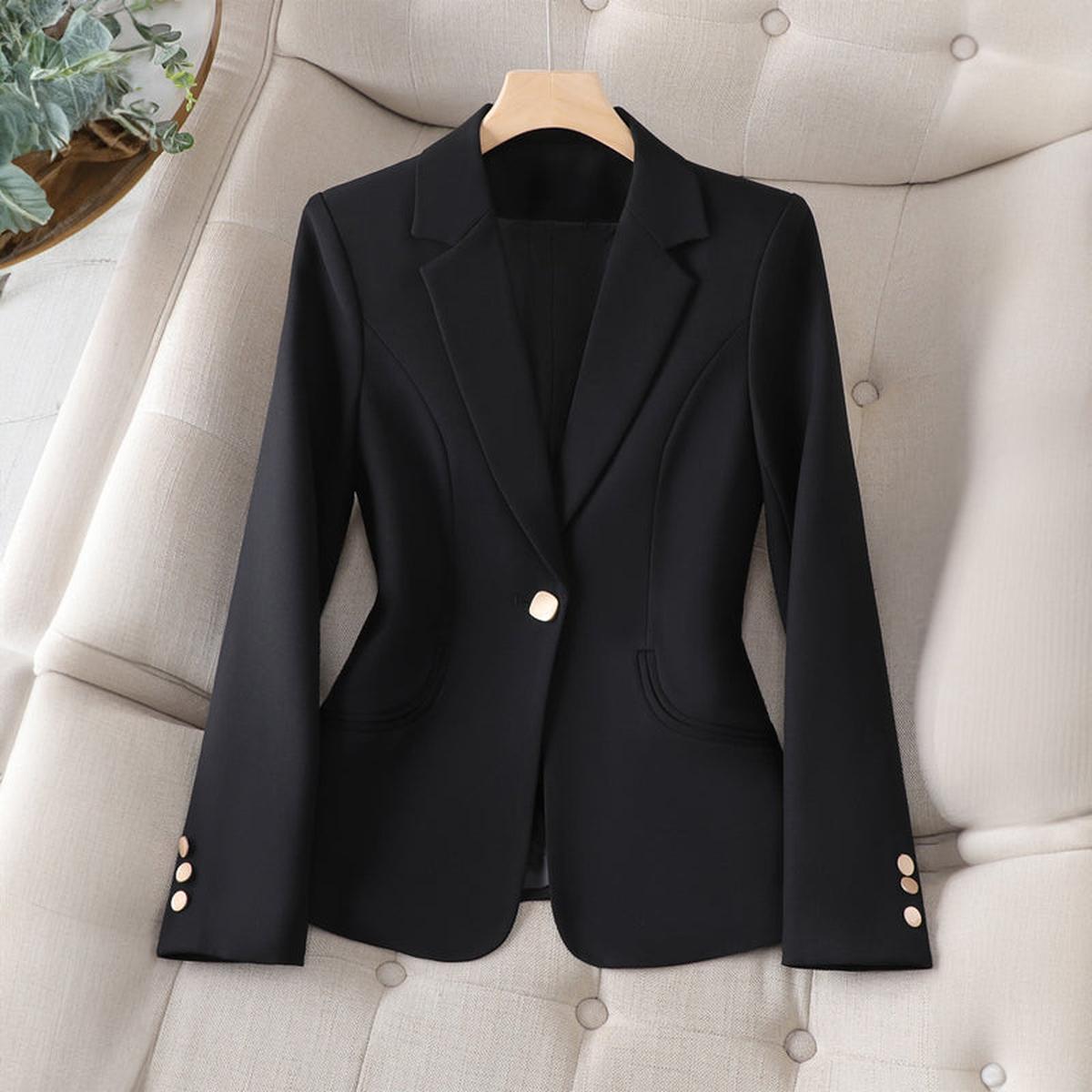 Dames Blazer met Reverskraag en Slim Fit - Harlett
