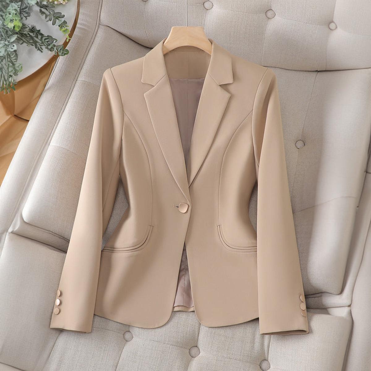 Dames Blazer met Reverskraag en Slim Fit - Harlett