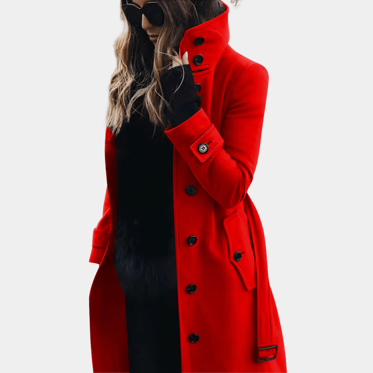 Dames Elegante Warme Trenchcoat - Harlett