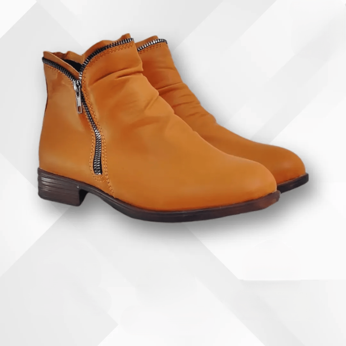 Dames Enkellaarsjes Met Antislip Zool - Harlett