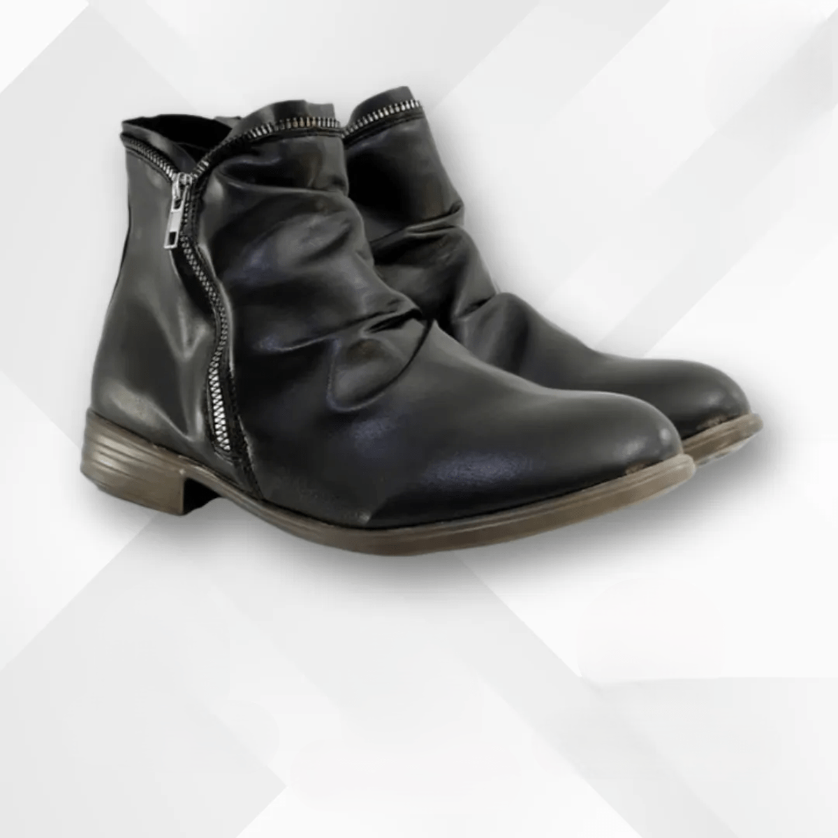 Dames Enkellaarsjes Met Antislip Zool - Harlett