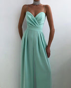Dames Hoge Taille Spaghettiband Jumpsuit - Harlett