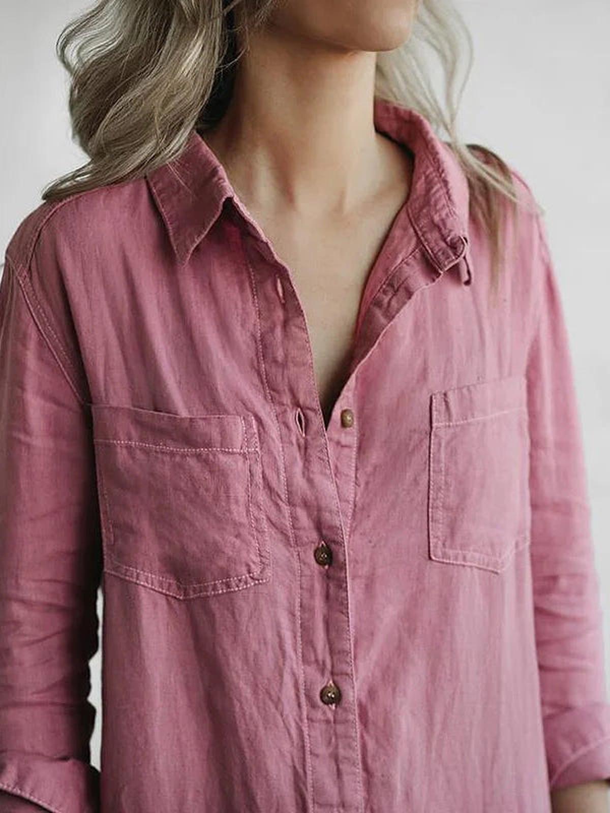 Dames Jumpsuit met Ontspannen Pasvorm en Knopsluiting - Harlett