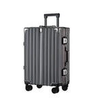 Duurzame Aluminium Frame Hard Shell Koffer Met Stille Wielen - Harlett