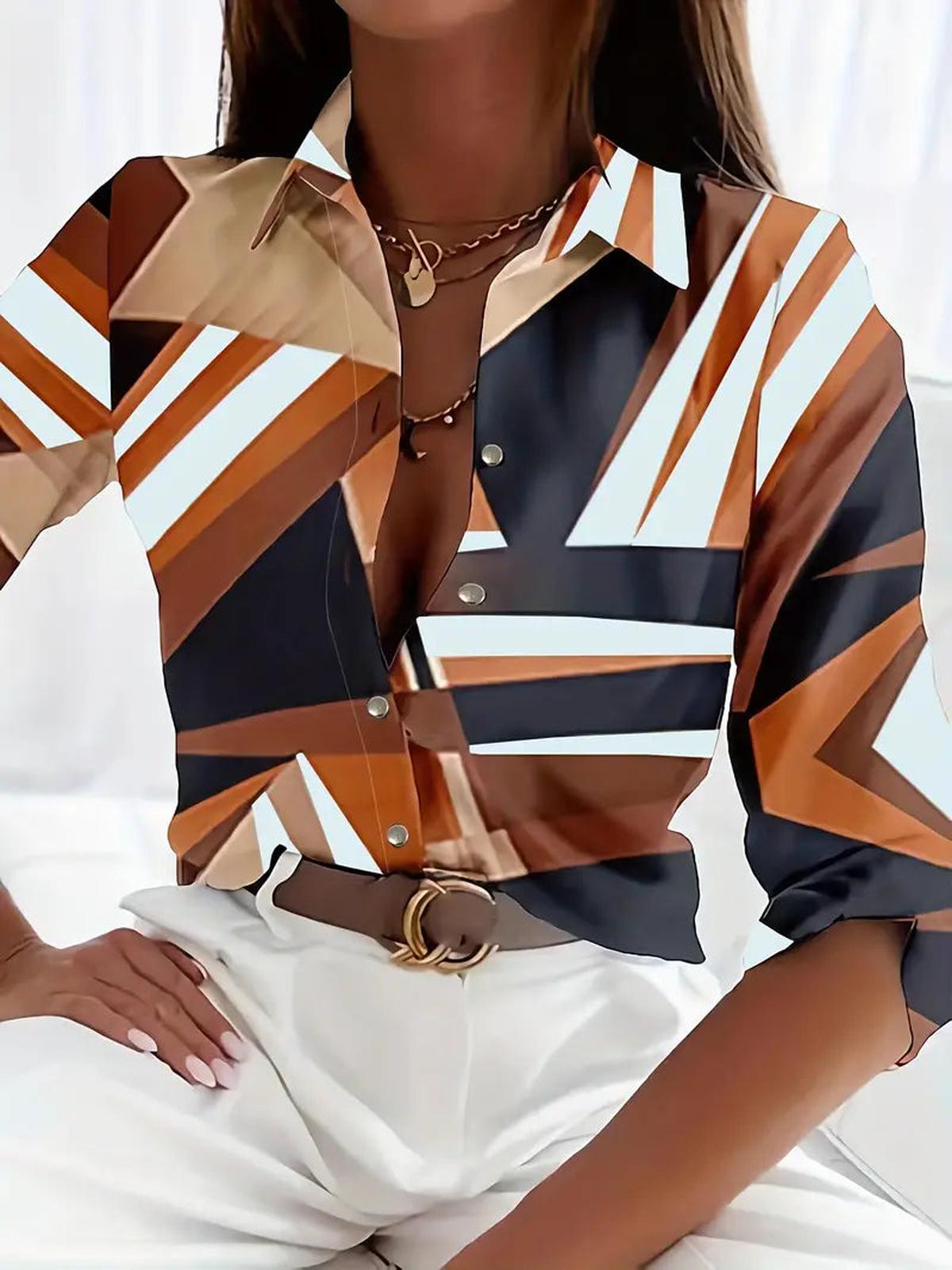 Elegante Damesblouse Met Opvallend Ontwerp En Comfortabele Pasvorm - Harlett