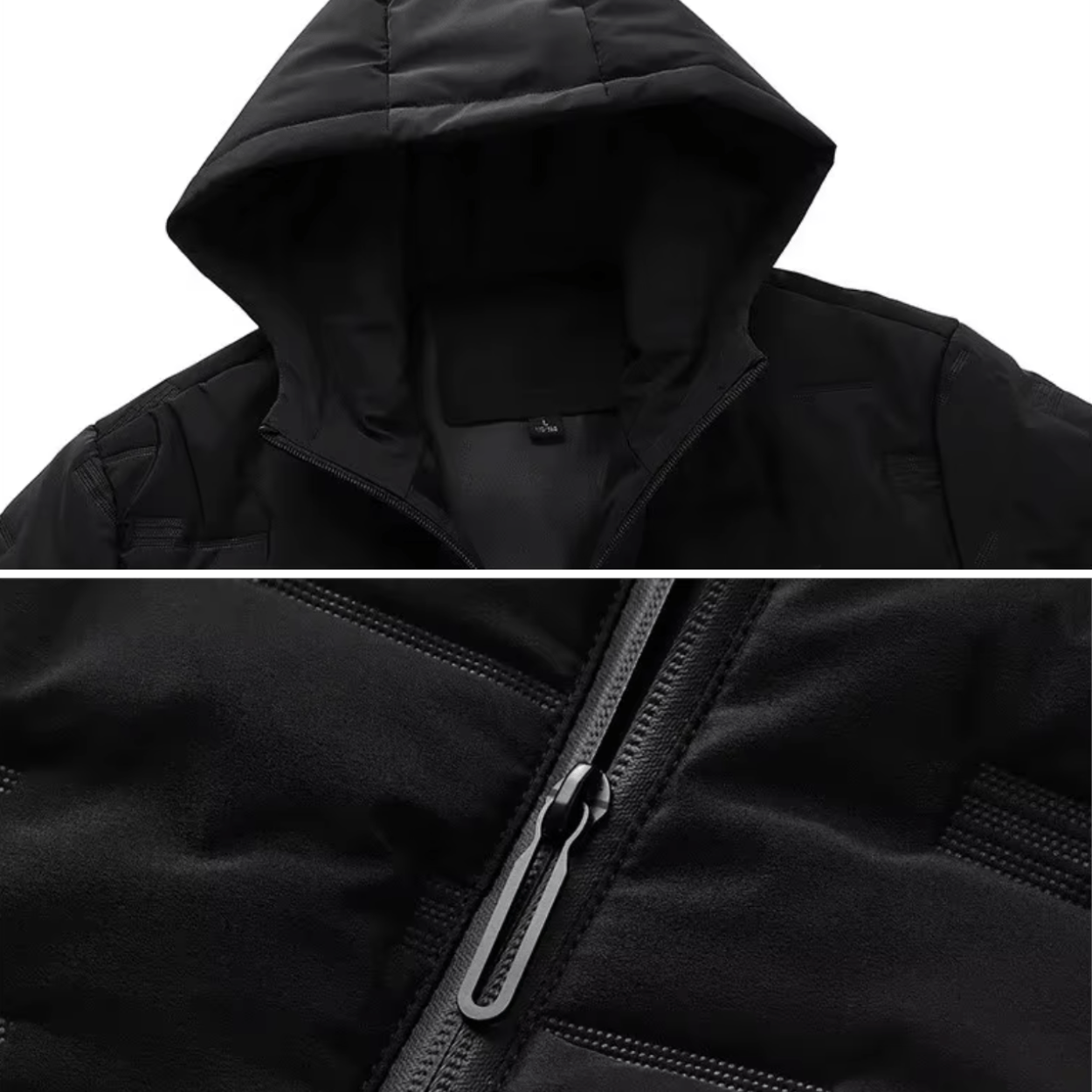 Gewatteerde Hoodie Tweedelige Trainingsset voor Mannen - Harlett