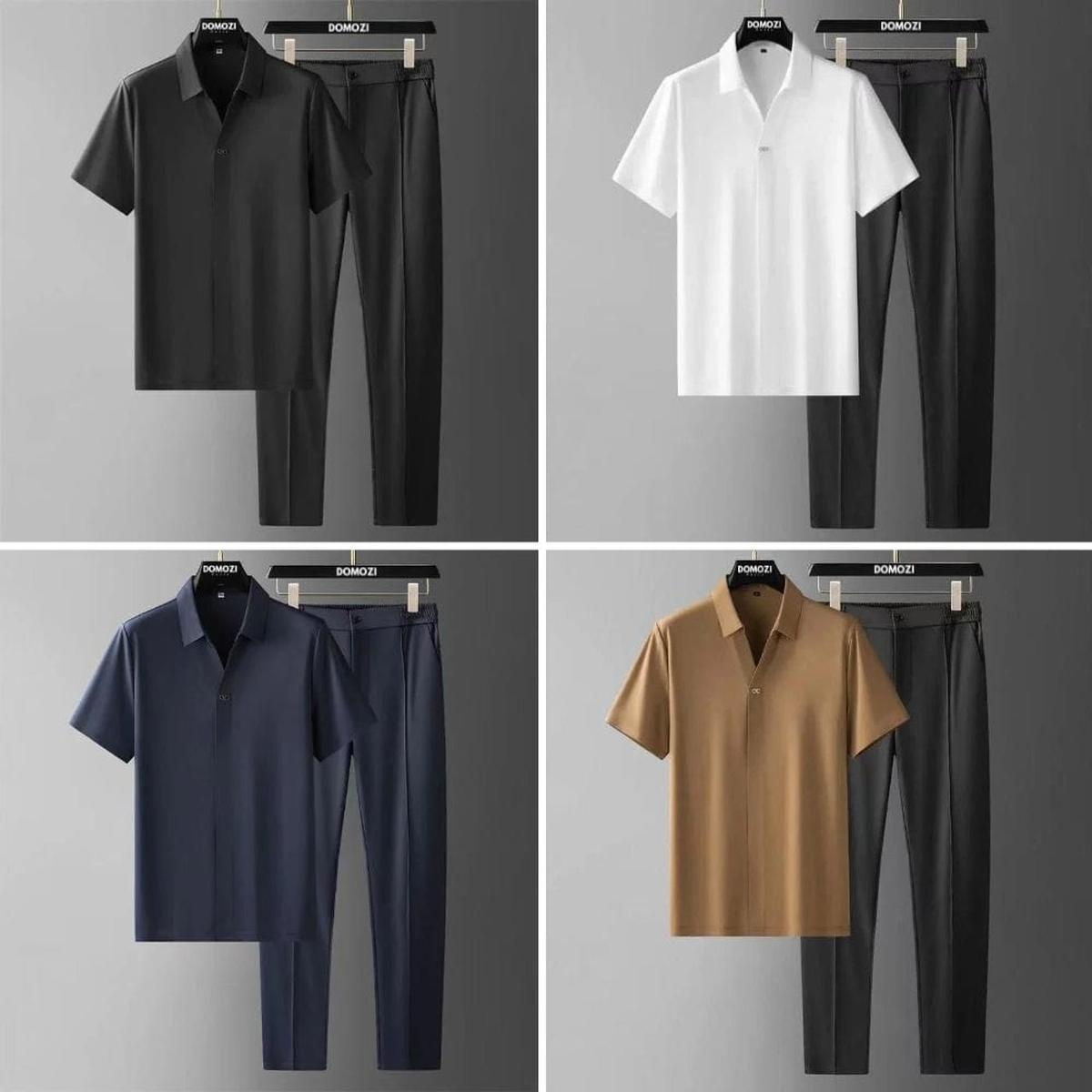 Handgemaakt Slank Fit Outfit Set Voor Elke Gelegenheid - Harlett