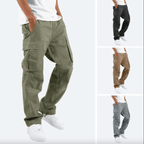 Heren Cargo Broek met Elastische Taille - Harlett