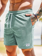 Heren Casual Zomer Shorts met Elastische Tailleband - Harlett