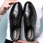 Heren Kalfsleer Nette Schoenen Voor Formele Gelegenheden - Harlett