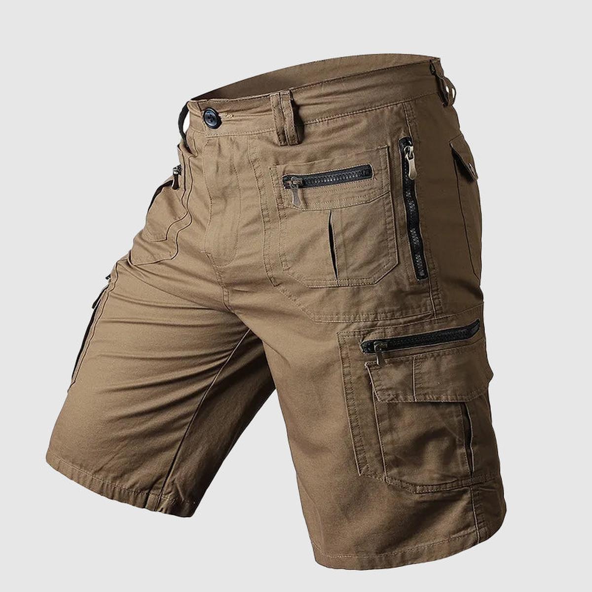 Heren Knielange Multi - Pocket Cargoshorts - Harlett
