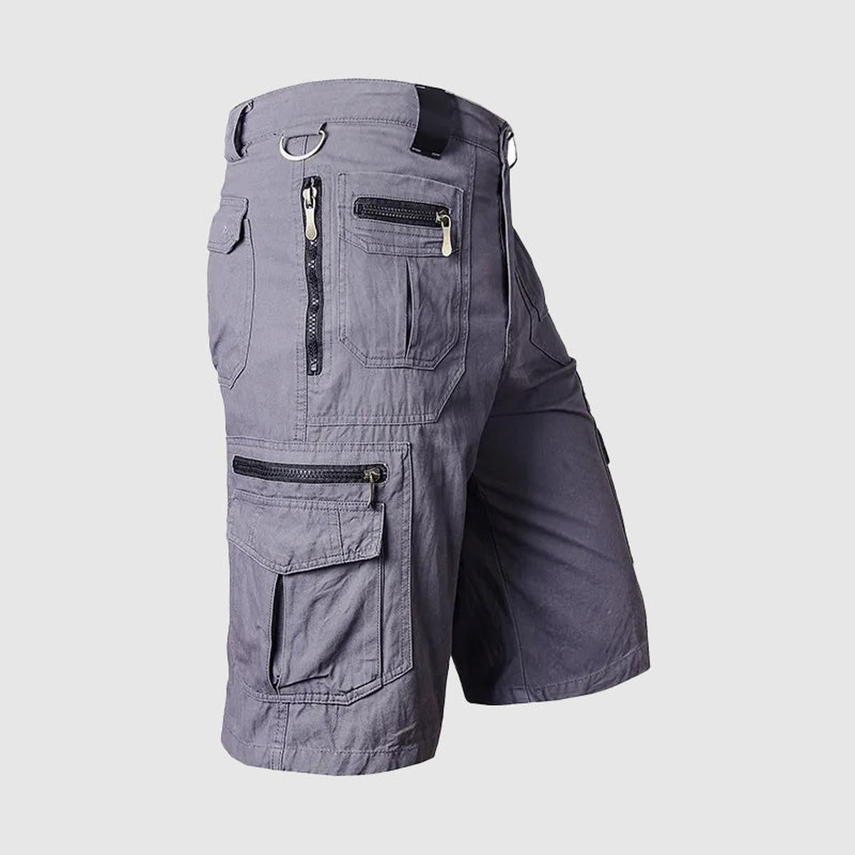 Heren Knielange Multi - Pocket Cargoshorts - Harlett