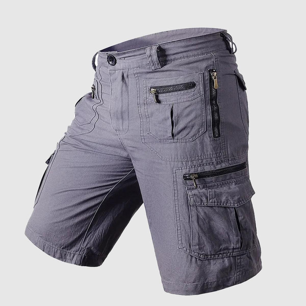 Heren Knielange Multi - Pocket Cargoshorts - Harlett