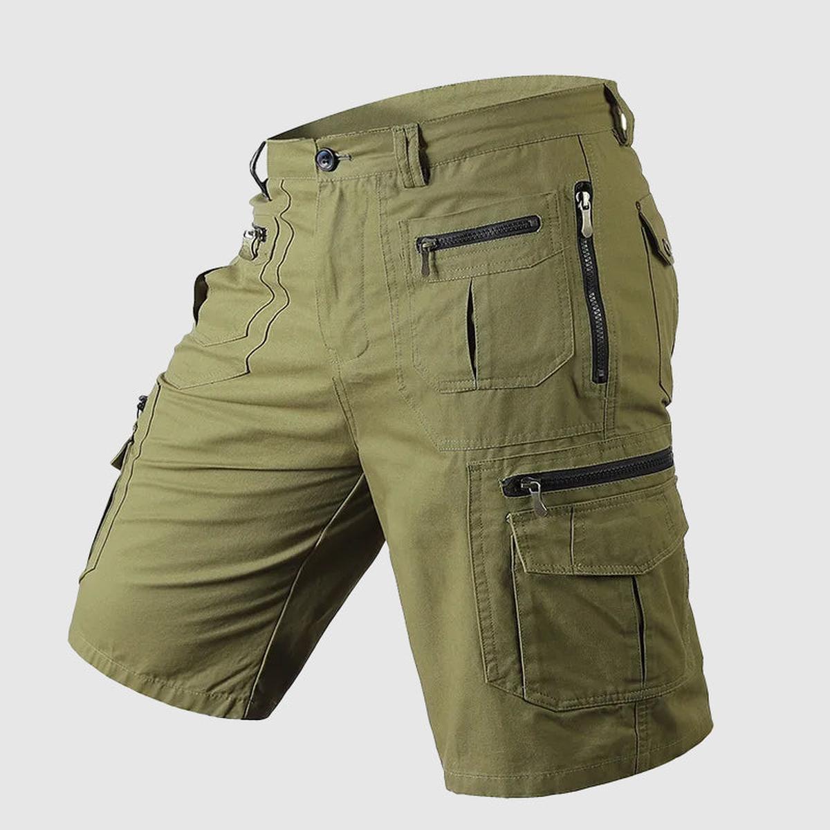 Heren Knielange Multi - Pocket Cargoshorts - Harlett