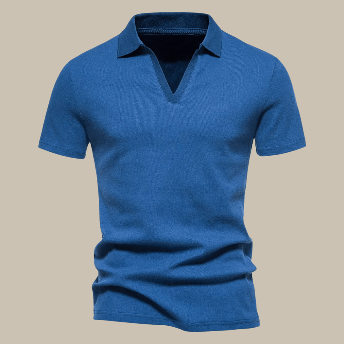Heren Polo Shirt Korte Mouwen van Merino Wol - Harlett
