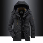Heren Winter Parka Met Fleece Voering En Nepbont Capuchon - Harlett