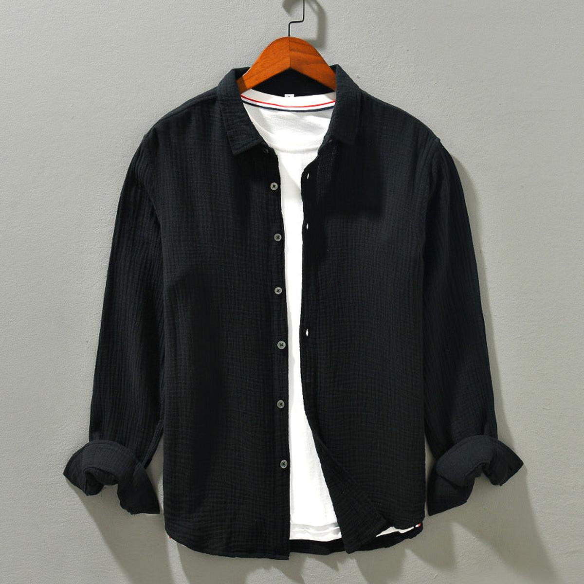 Heren Zacht Ontspannen Shirt - Harlett