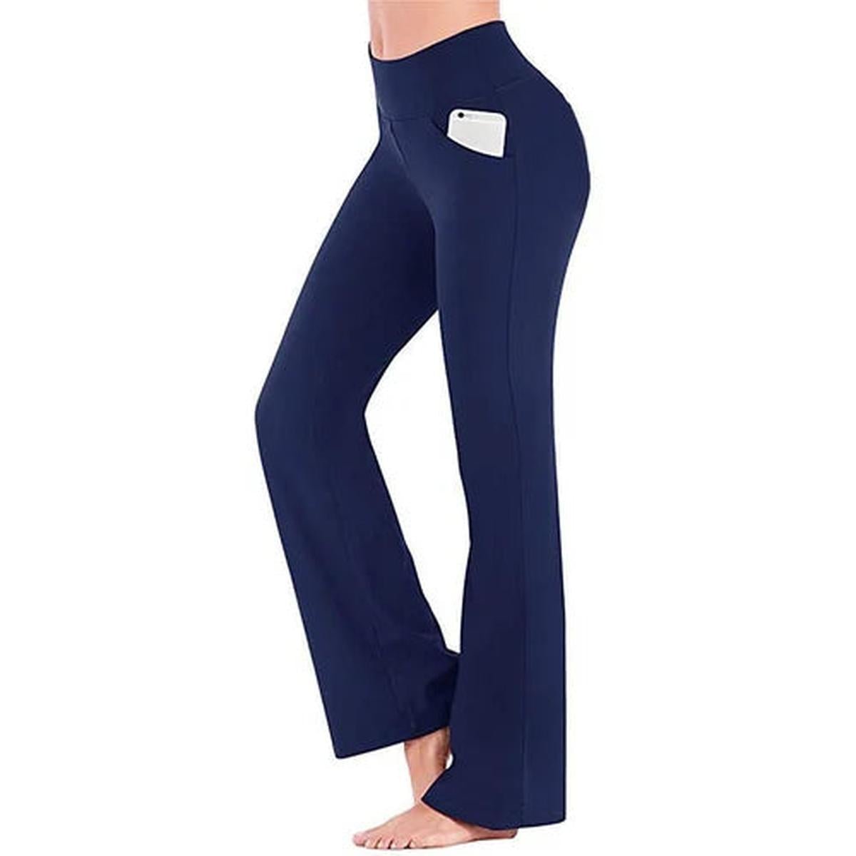 Hoge Taille Flaired Yoga Legging Met Zijzak Voor Dames - Harlett