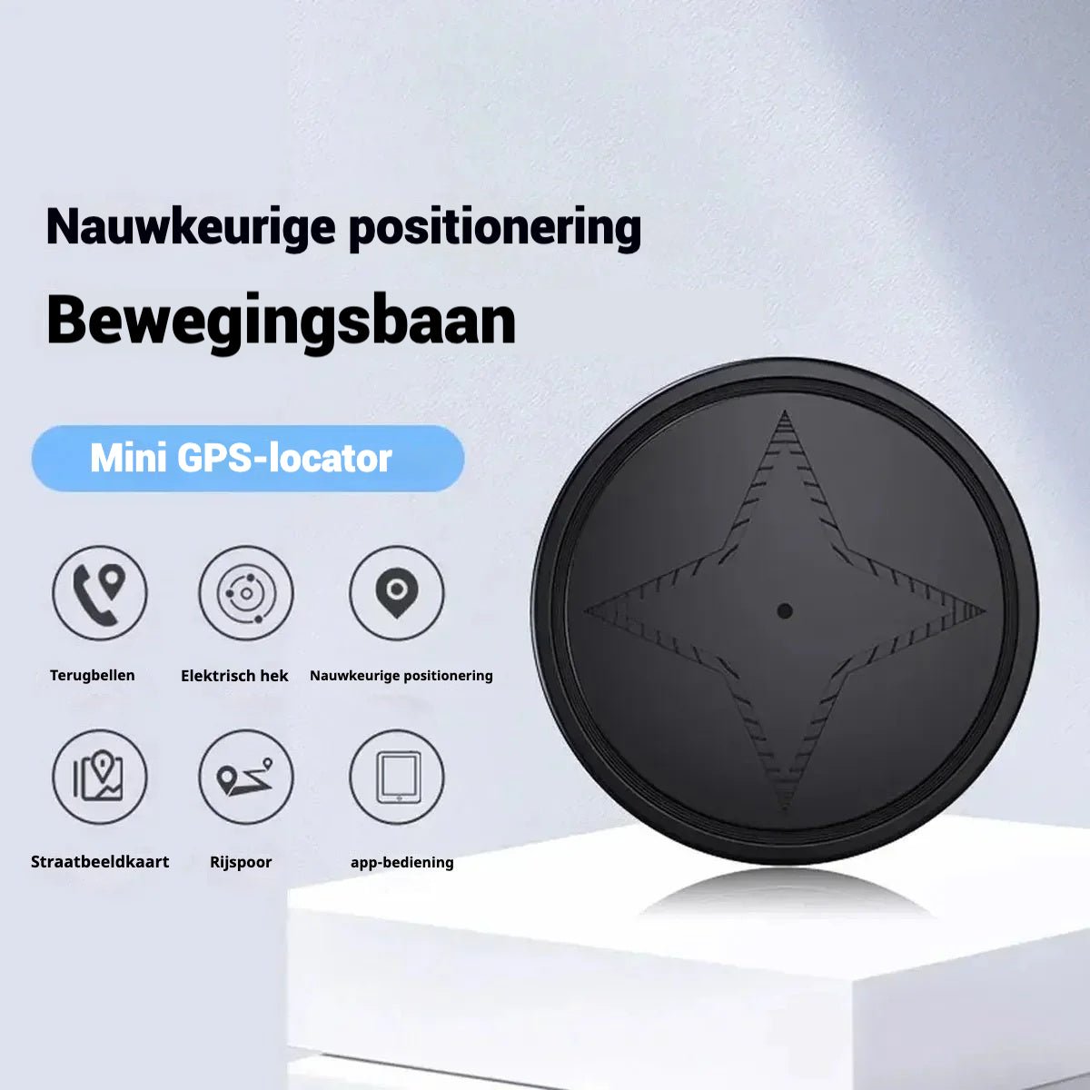 Magnetische Compacte GPS Tracker - Harlett