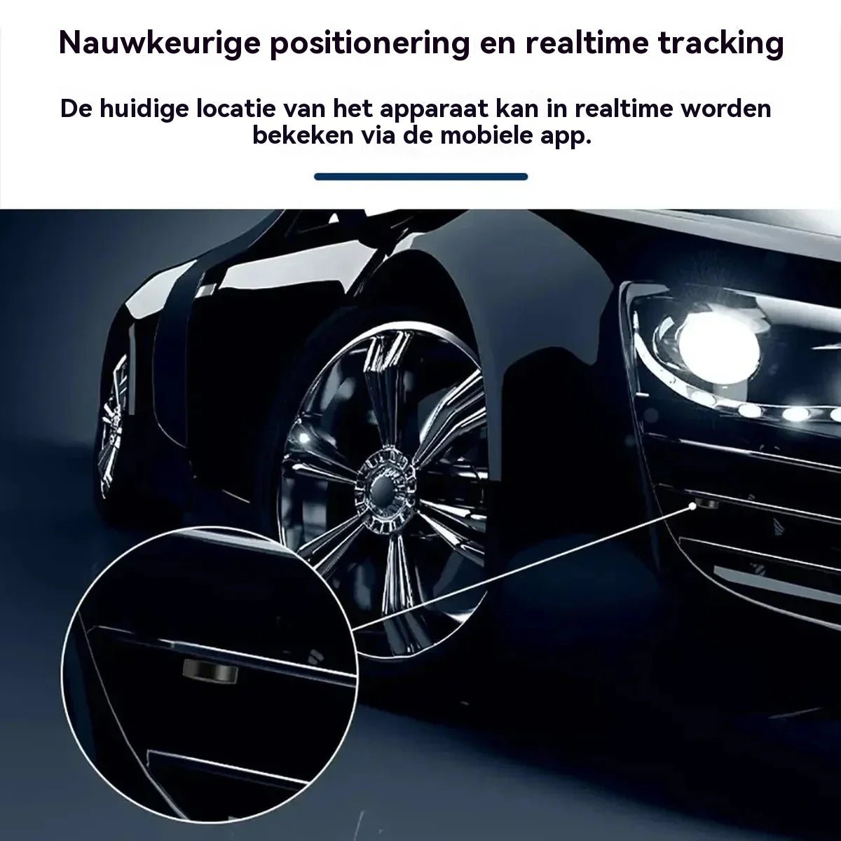 Magnetische Compacte GPS Tracker - Harlett