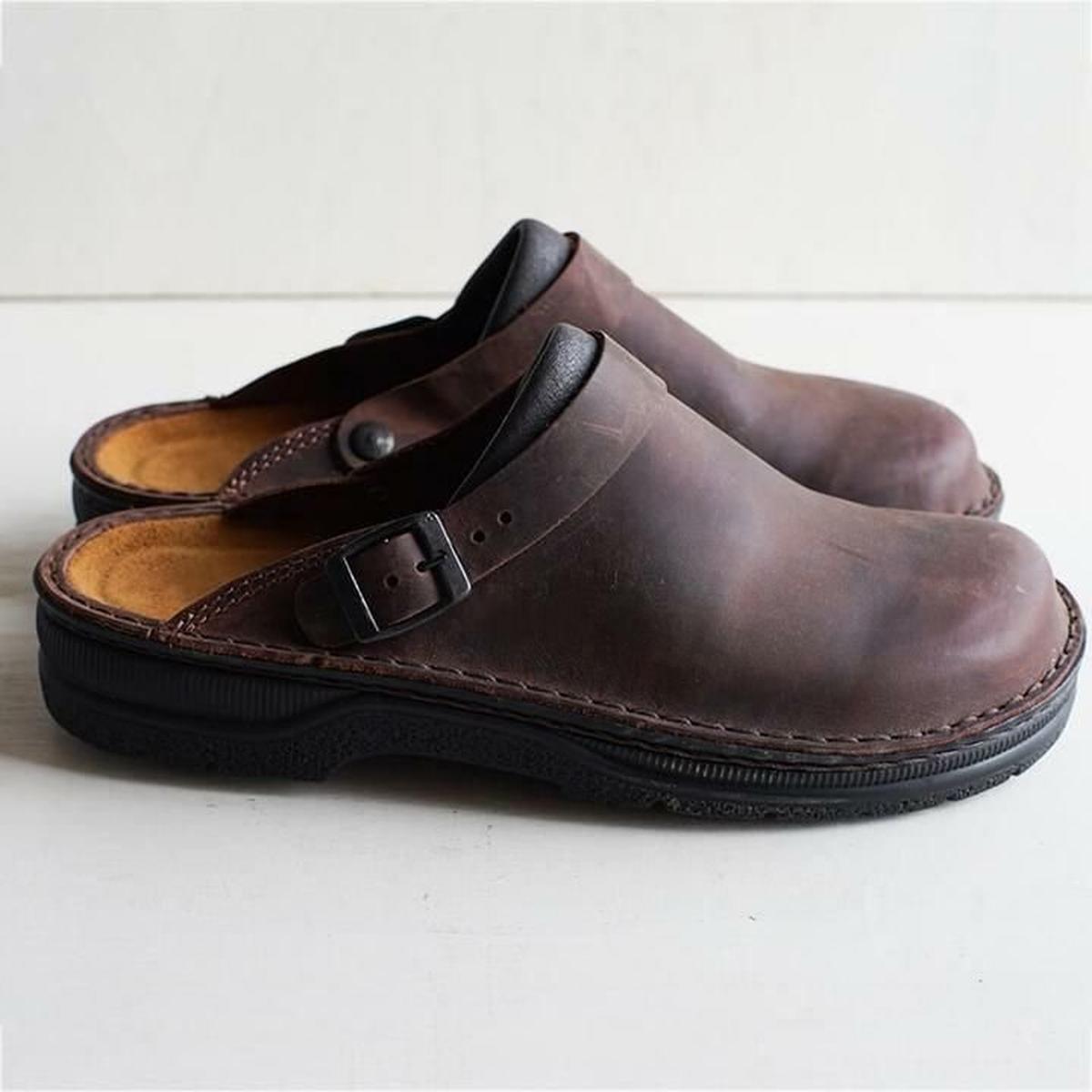 Orthopedische Leren Slippers Met Voetboogondersteuning En Gevoerde Zolen - Harlett