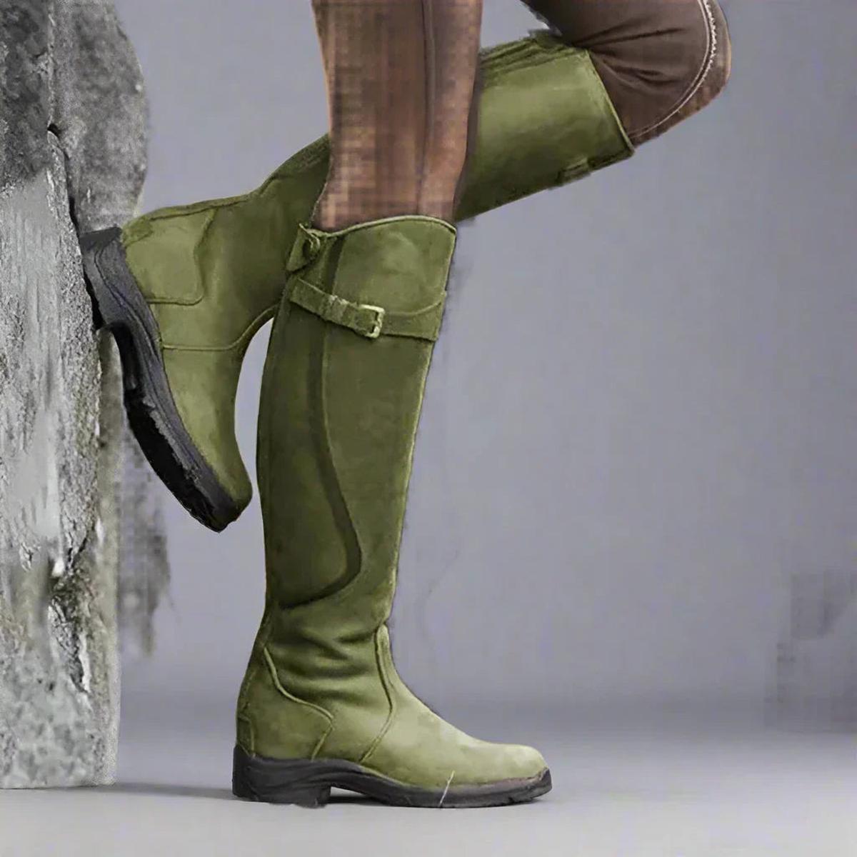 Orthopedische Rijlaarzen Voor Vrouwen - Ergonomisch Comfort En Stijlvol Ontwerp - Harlett