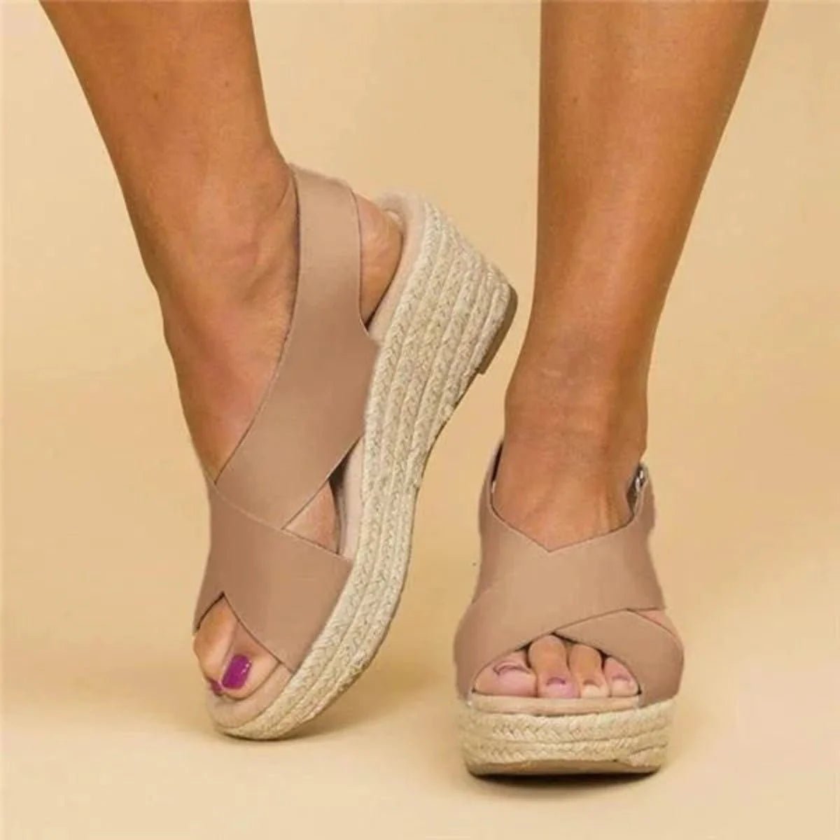 Orthopedische Wedge Espadrilles voor Comfort en Stijl - Harlett