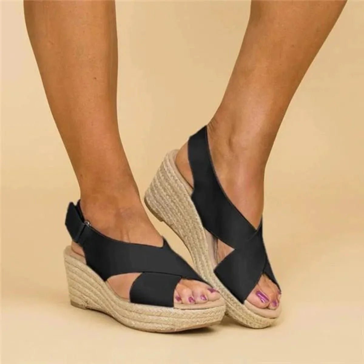 Orthopedische Wedge Espadrilles voor Comfort en Stijl - Harlett