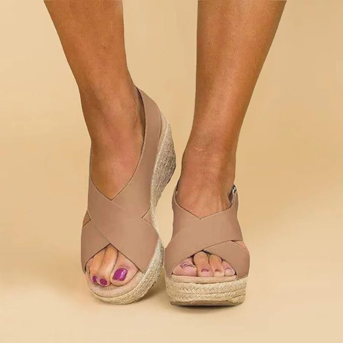 Orthopedische Wedge Espadrilles voor Comfort en Stijl - Harlett