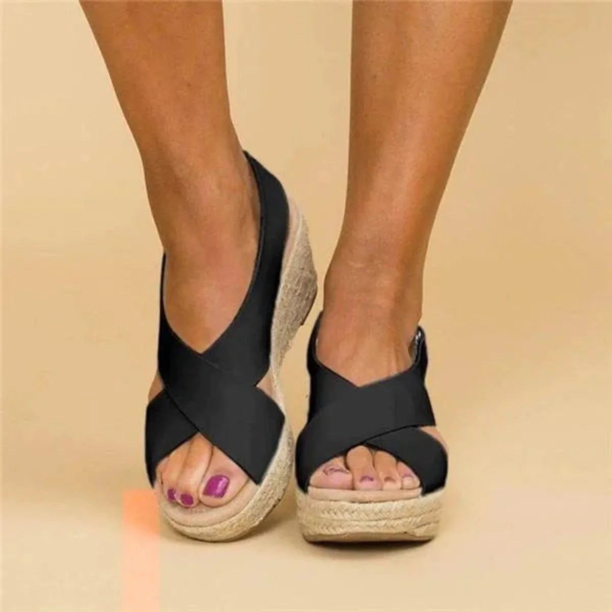 Orthopedische Wedge Espadrilles voor Comfort en Stijl - Harlett